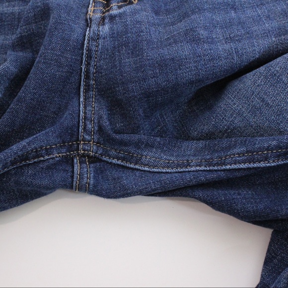 KANCAN Estilio Distressed Denim Blue Jeans Blue Knee Holes High Waist Size 30 - Picture 6 of 14